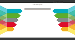 Desktop Screenshot of numerologie.cz